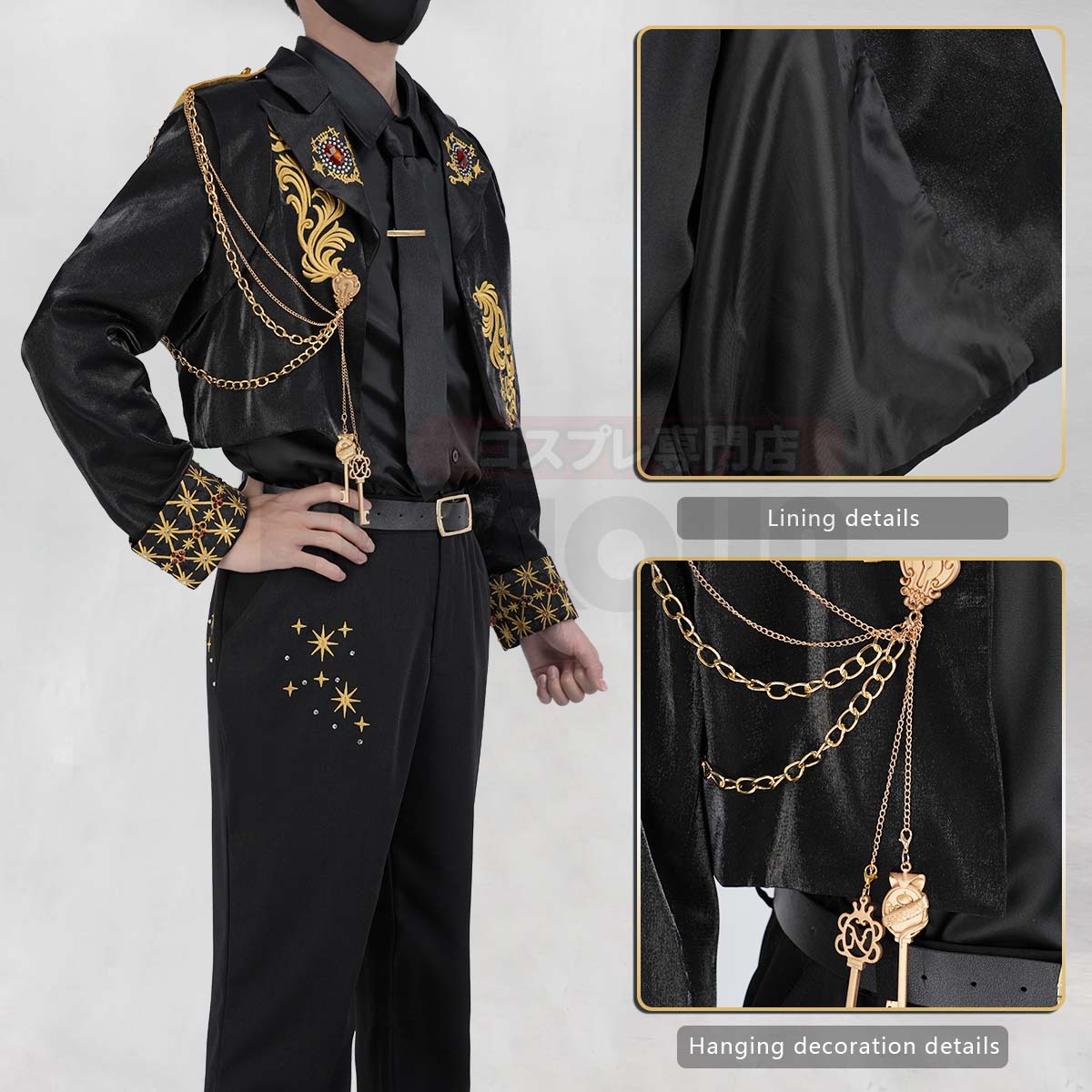 YOO Twisted Game ‌‌‌‌Scarabia Cosplay Costume 5th Anniversary Halloween Christmas Convention thumbnail 6