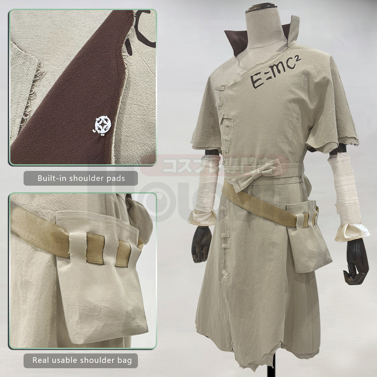 YOO STONE Anime Ishigami Senkuu Cosplay Costume Animation Convention 2025 Halloween Christmas Gift thumbnail 9