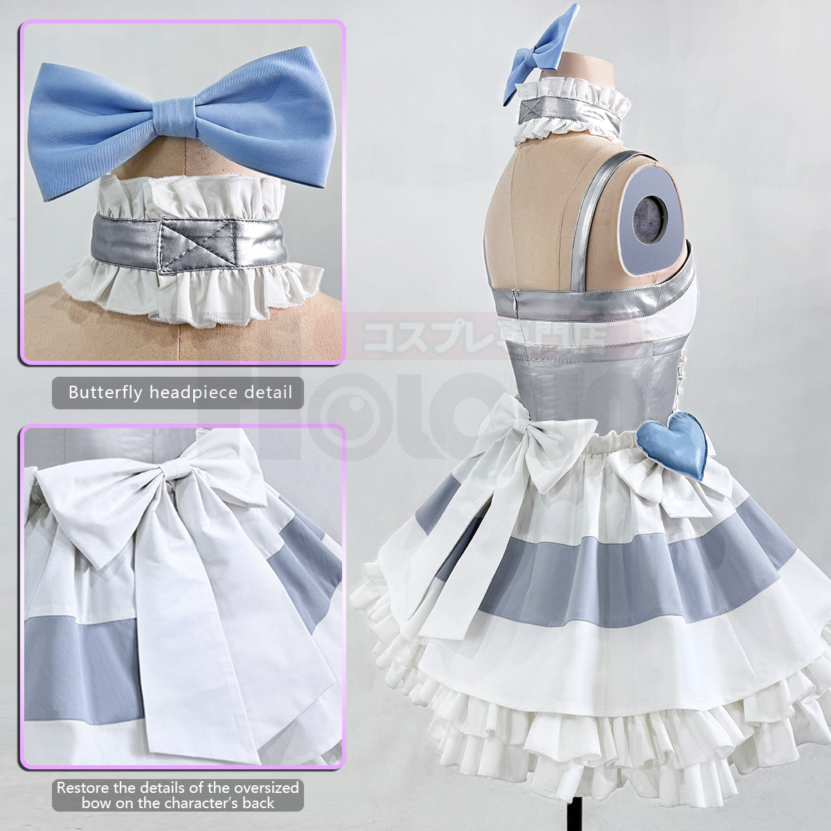 YOO Stocking Panty Anime Stocking Anarchy Cosplay Costume Dress Cos Convention thumbnail 13