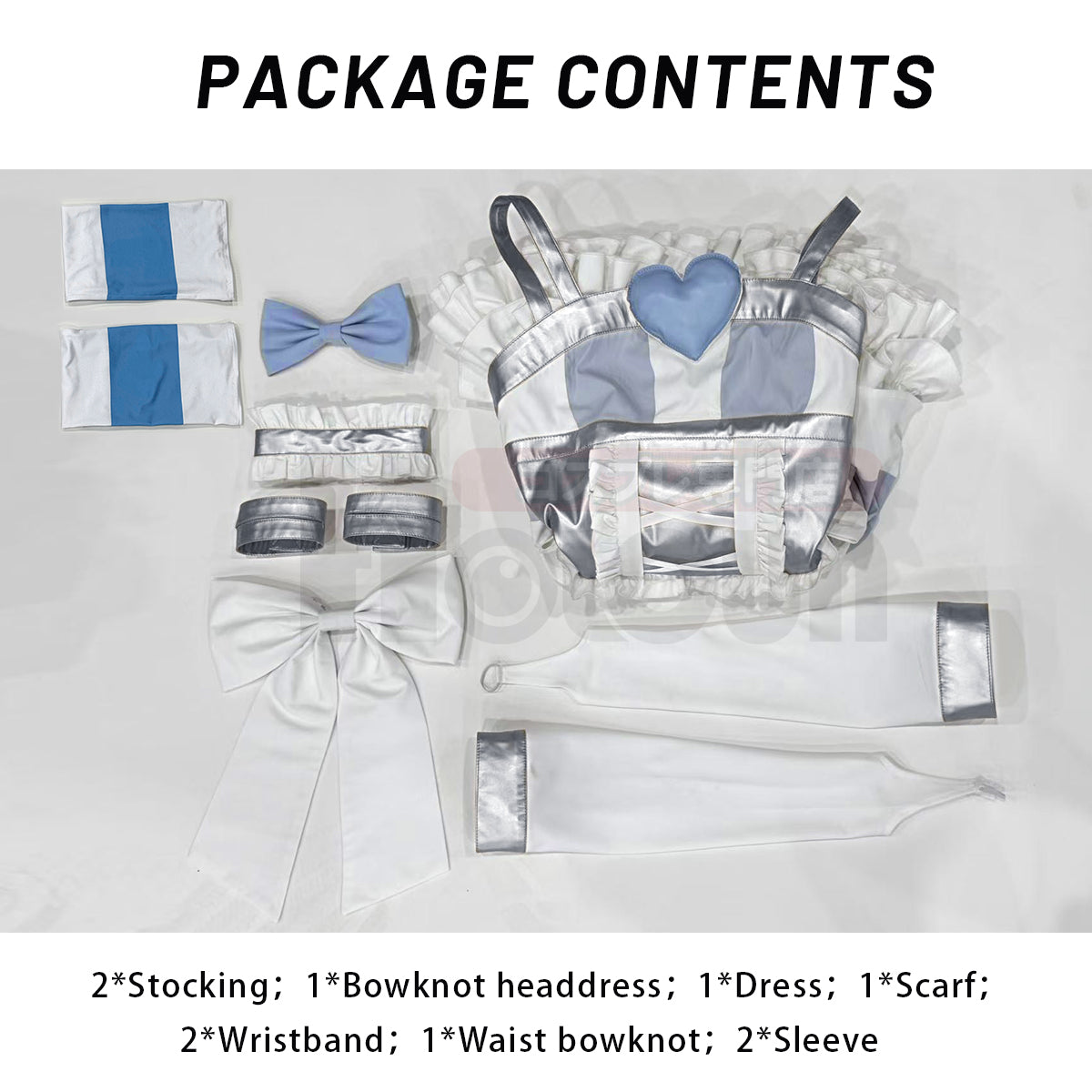 YOO Stocking Panty Anime Stocking Anarchy Cosplay Costume Dress Cos Convention thumbnail 14