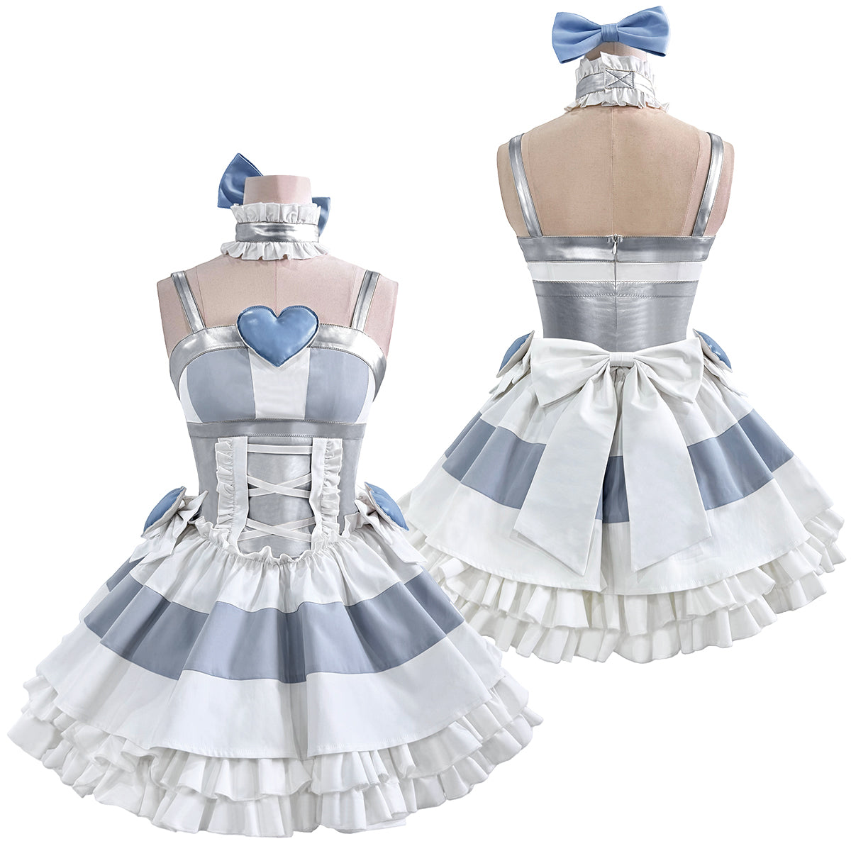 YOO Stocking Panty Anime Stocking Anarchy Cosplay Costume Dress Cos Convention thumbnail 2