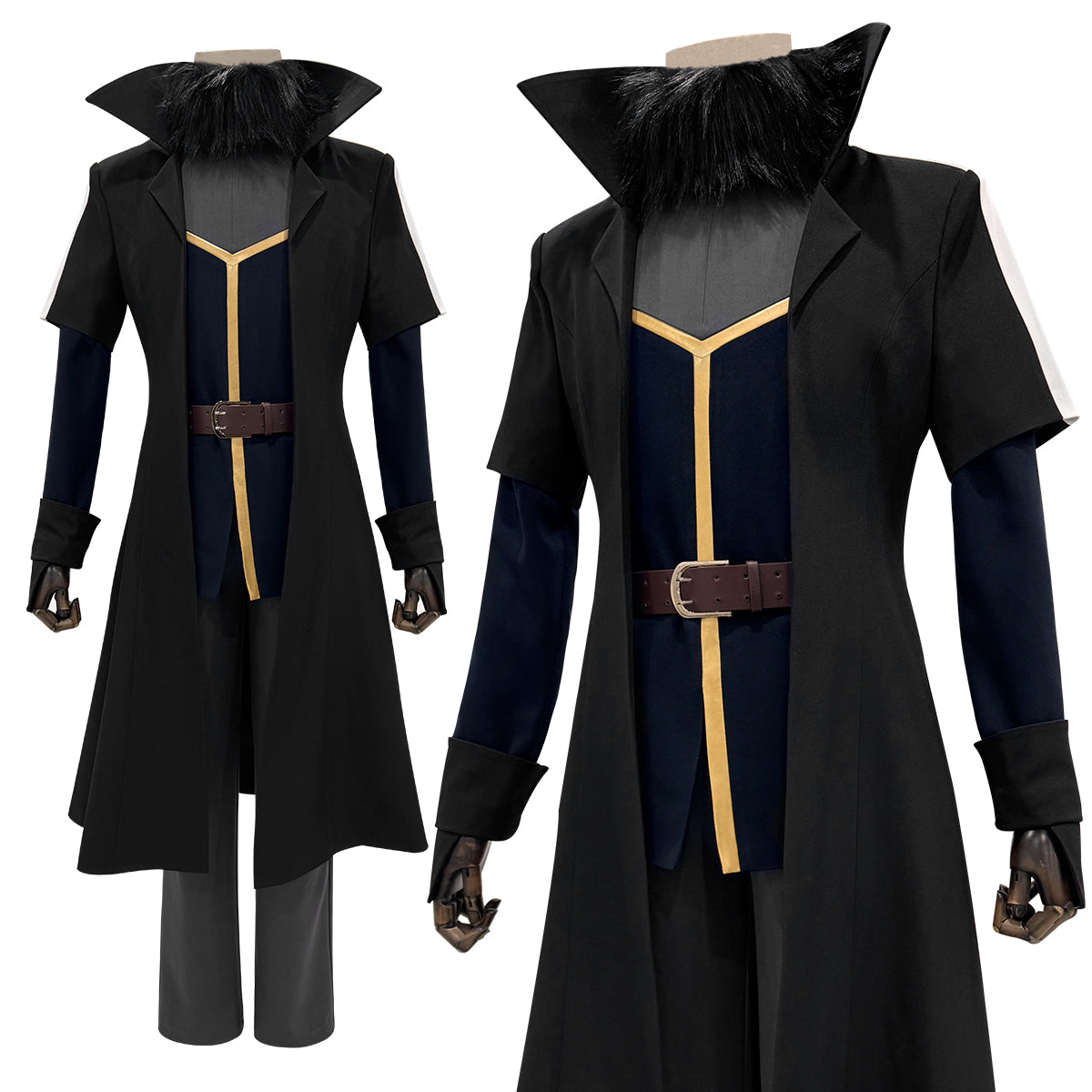 YOO That Time I Got Reincarnated as a Slime Anime Rimuru Tempest Cosplay Costume Coat Pants Top Belt Cos Convention Gift thumbnail 2