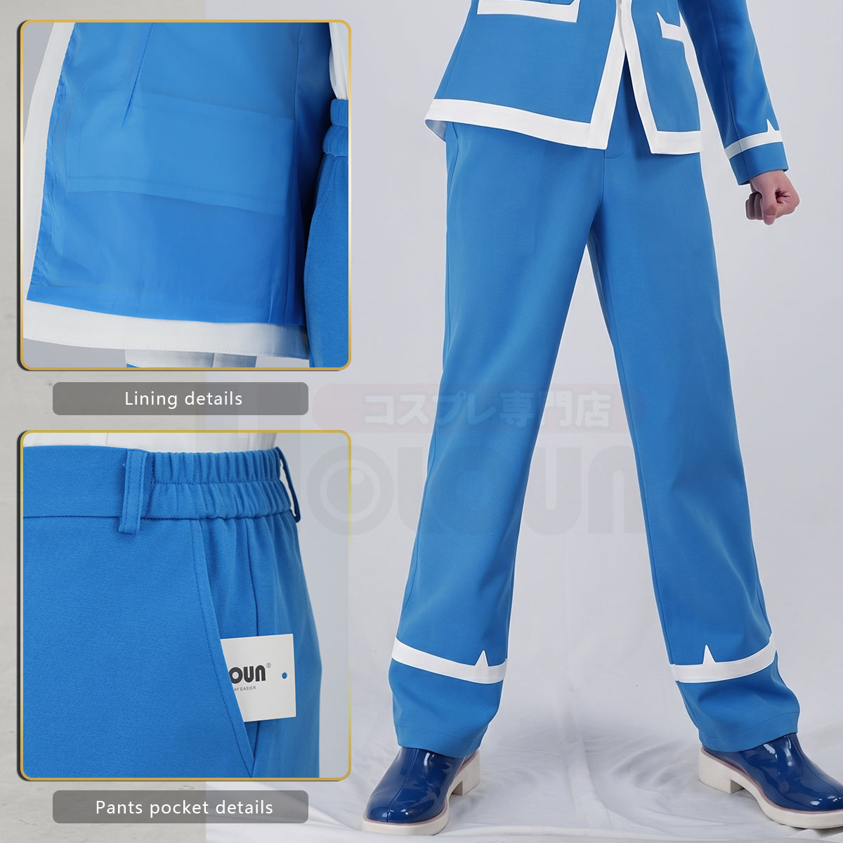 Pre-sale YOO Anime Welcome to Demon School! Iruma-kun Suzuki Iruma Cosplay Costume Cape Jacket Shirt Pants Convention Halloween Party thumbnail 9