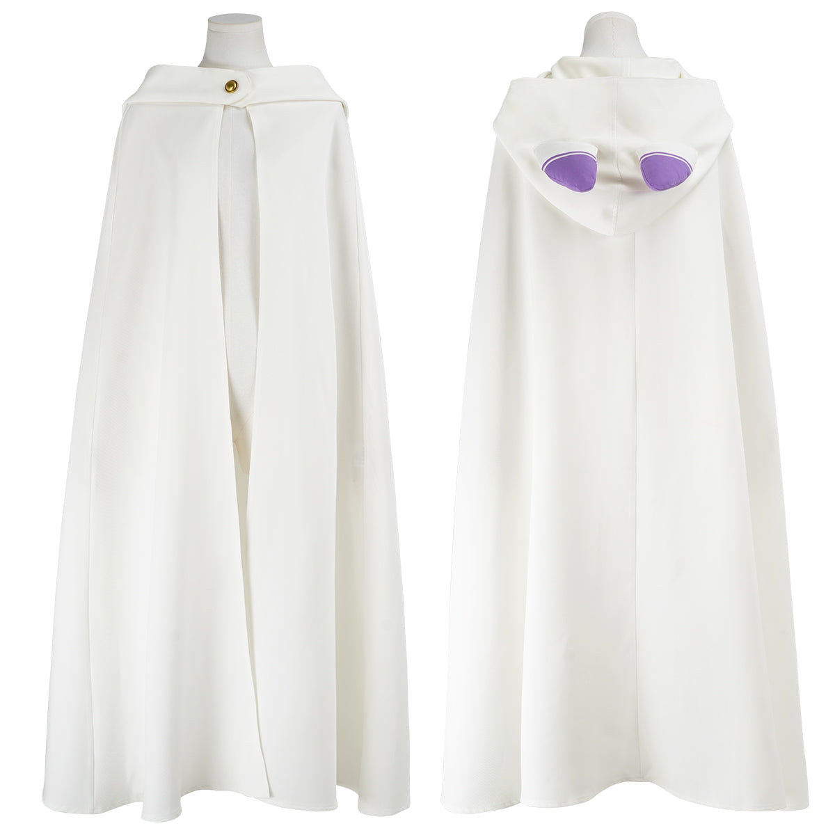 Pre-sale YOO Re:Life In A Different World From Zero Anime Emilia Cosplay Costume Wig Cloak Hooded Cape Convention Halloween Christmas thumbnail 2