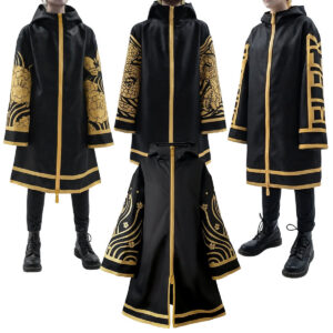Pre-sale YOO Tokyo Anime Senju Kawaragi Wakasa Imaushi Waka Akashi Takeomi Hanagaki Takemichi Brahman Cosplay Costume Golden Oversize