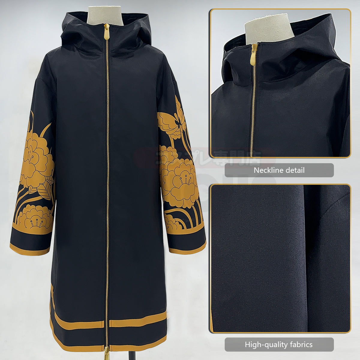 Pre-sale YOO Tokyo Anime Senju Kawaragi Wakasa Imaushi Waka Akashi Takeomi Hanagaki Takemichi Brahman Cosplay Costume Golden Oversize thumbnail 9
