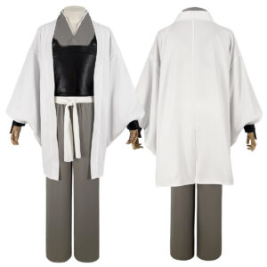 Pre-sale YOO Gintama Anime Sakata Gintoki Cosplay Costume Convention Halloween Christmas White Haori Kimono Outfit Pants Vest