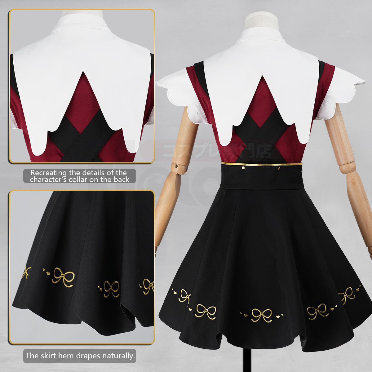 Pre-sale YOO Needy Girl Overdose Game Rain Candy Ame-chan Kawaii Angel Cosplay Costume Convention Halloween Comic Outfit Skirt thumbnail 6