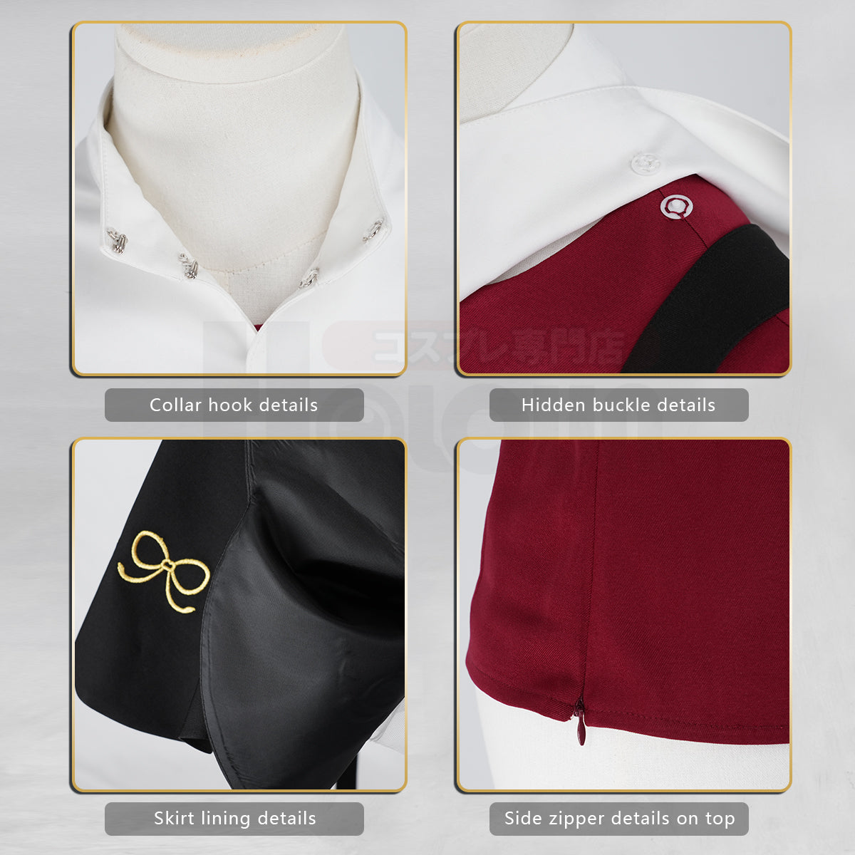 Pre-sale YOO Needy Girl Overdose Game Rain Candy Ame-chan Kawaii Angel Cosplay Costume Convention Halloween Comic Outfit Skirt thumbnail 7