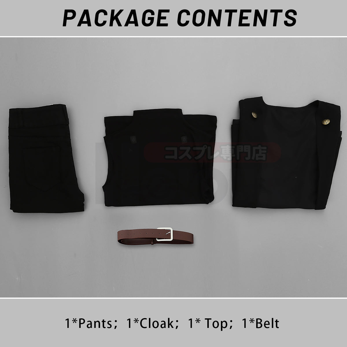 Pre-sale YOO Jujutsu JJK Anime Zenin Maki Cosplay Costume Convention Halloween Christmas Cloak Top Pants Belt thumbnail 7
