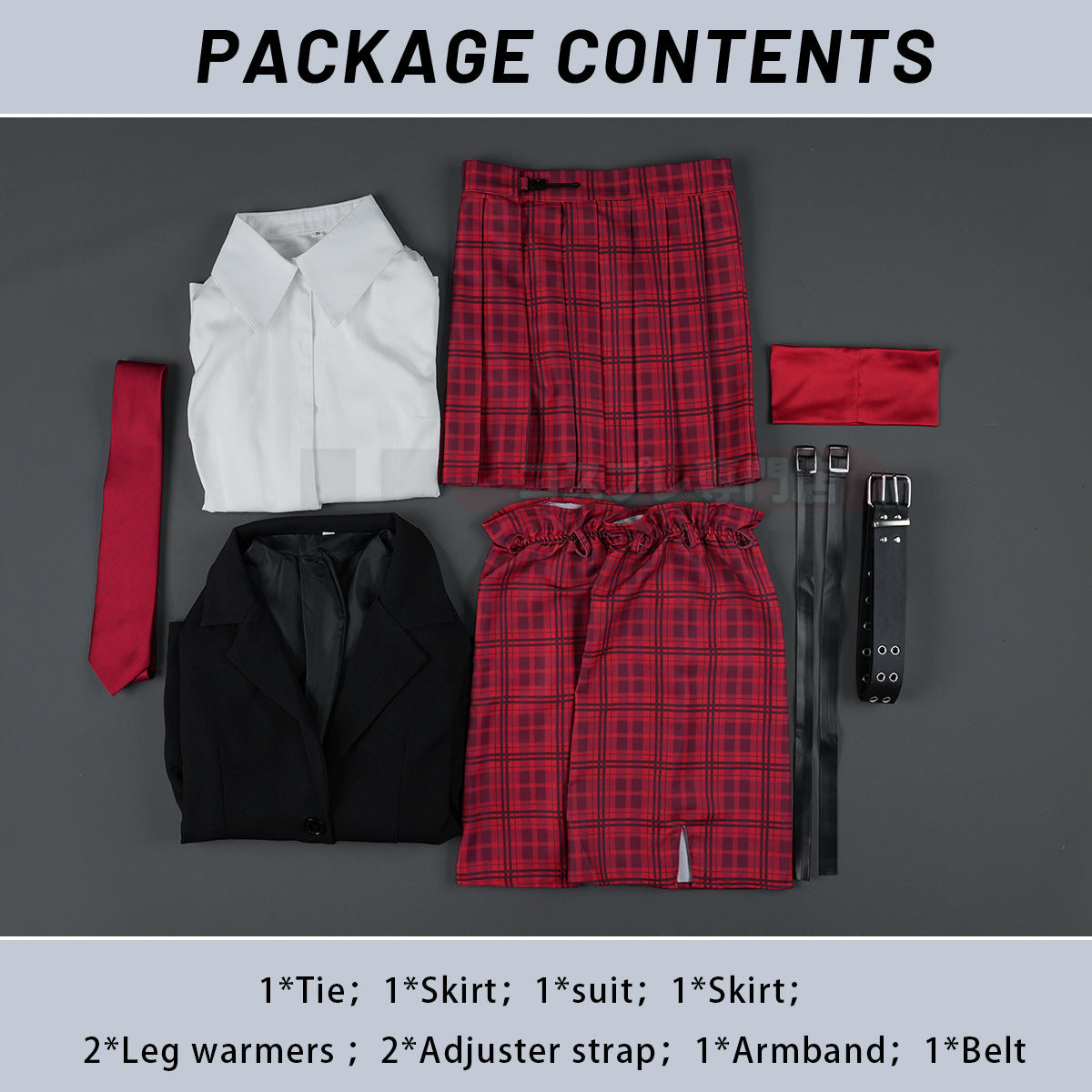 YOO Shugo Chara Anime Hinamori Amu Cosplay Costume Convention Halloween Christmas Suit Skirt Shirt Tie Belt Daily Wear thumbnail 12