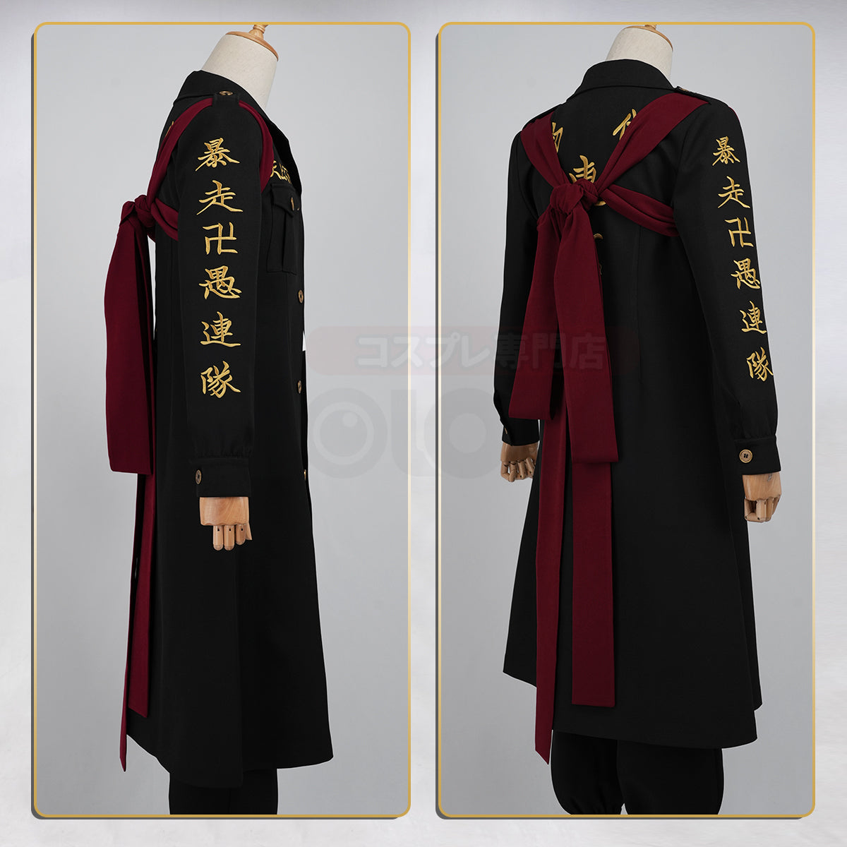 Pre-sale YOO Tokyo Manji Gang Anime Manjiro Sano Mikey Cosplay Costume Upgraded Embroidery Coat T-Shirt Pants Uniform Halloween Convention thumbnail 9