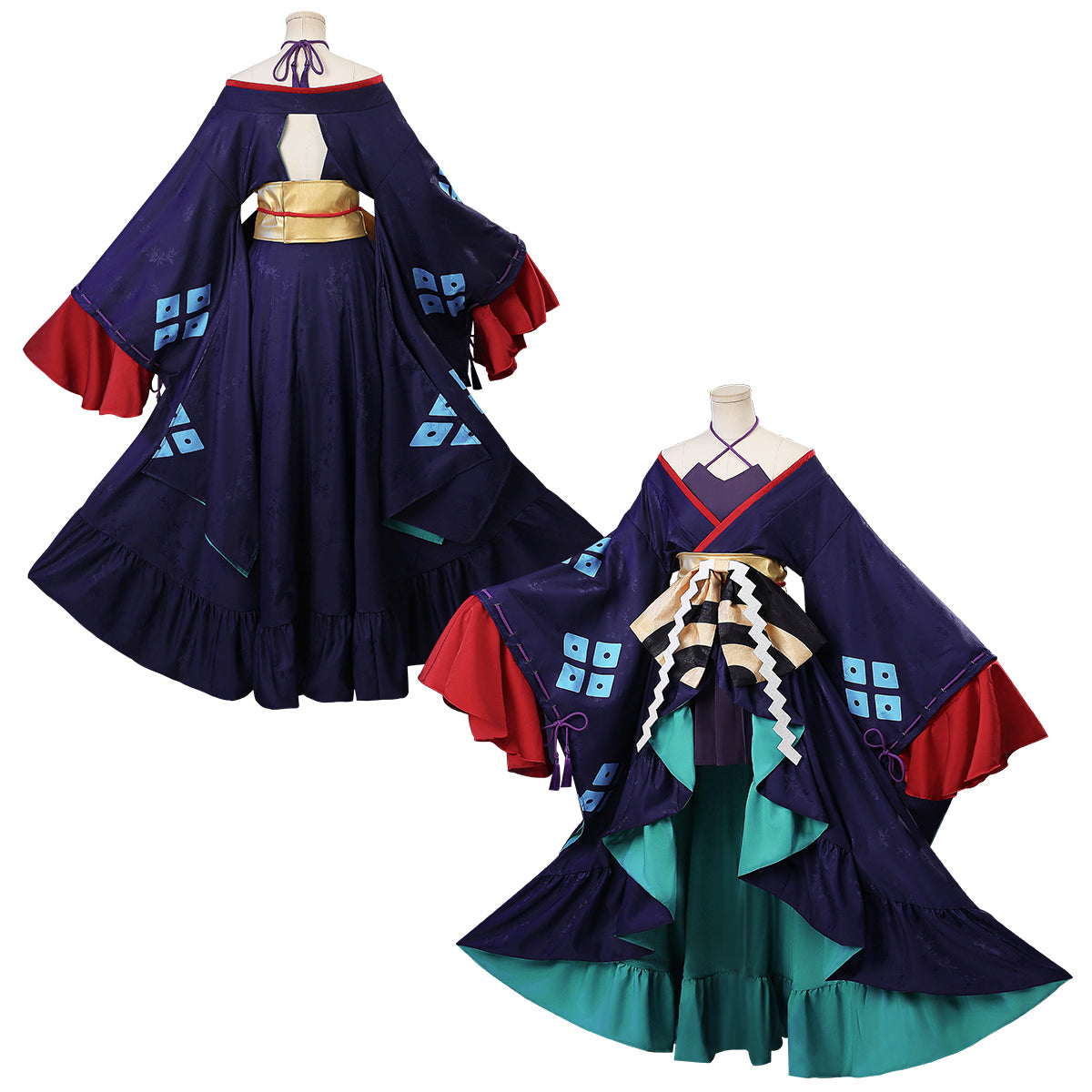 YOO Cosmic Princess Kaguya Anime Tsukimi Yachiyo Cosplay Costume Convention Halloween Christmas Dress Doll Skirt Waist Belt thumbnail 2