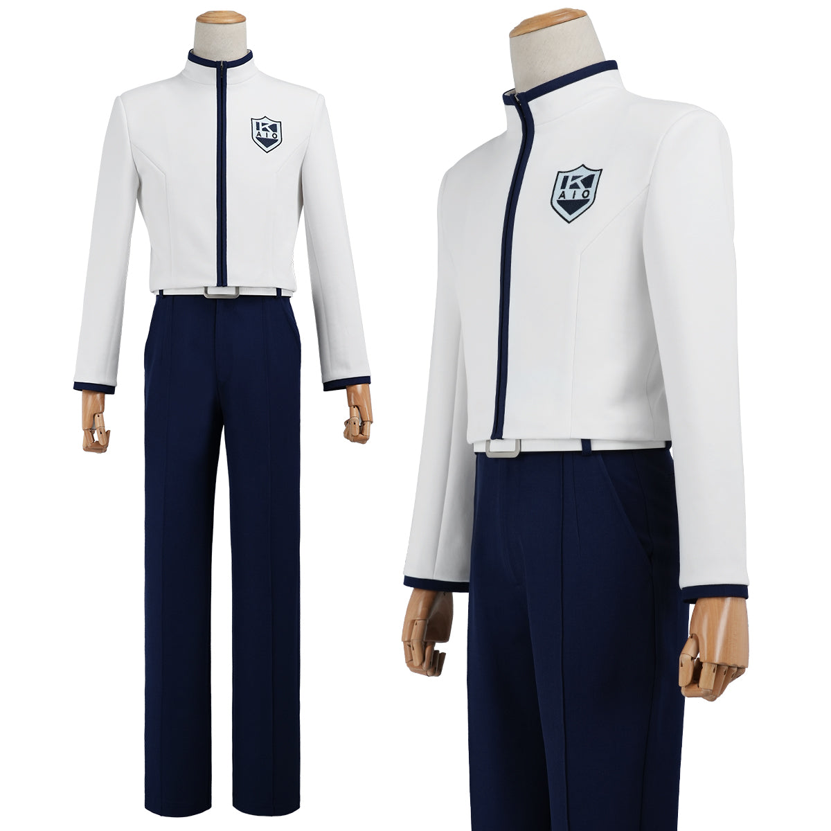 YOO Hikaru no Go Anime Toya Akira Cosplay Costume Convention Halloween Christmas Jacket Pants Belt Unisex thumbnail 3