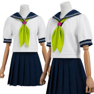 YOO You and I Are Polar Opposites Anime Miyo Suzuki Cosplay Costume JK Uniform Convention Halloween Christmas