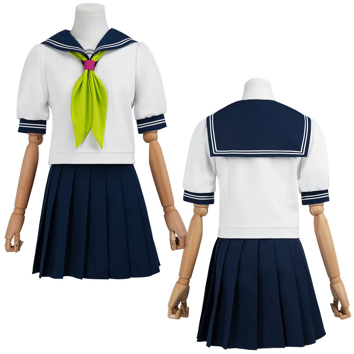 YOO You and I Are Polar Opposites Anime Miyo Suzuki Cosplay Costume JK Uniform Convention Halloween Christmas thumbnail 2