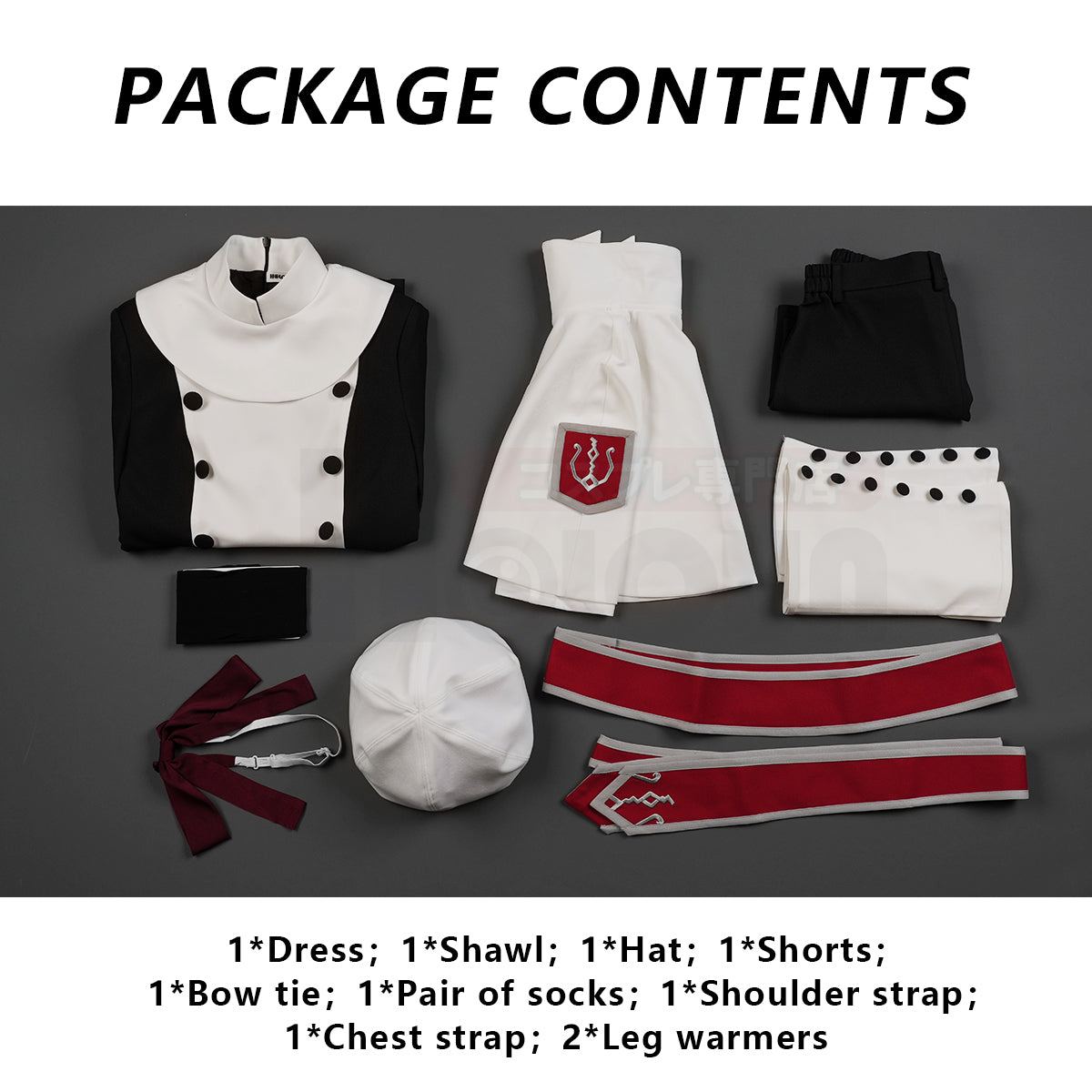 Pre-sale YOO Anime Ciel Phantomhive Cosplay Costume Choir Uniform Dress Shawl Hat Convention Halloween Christmas thumbnail 11