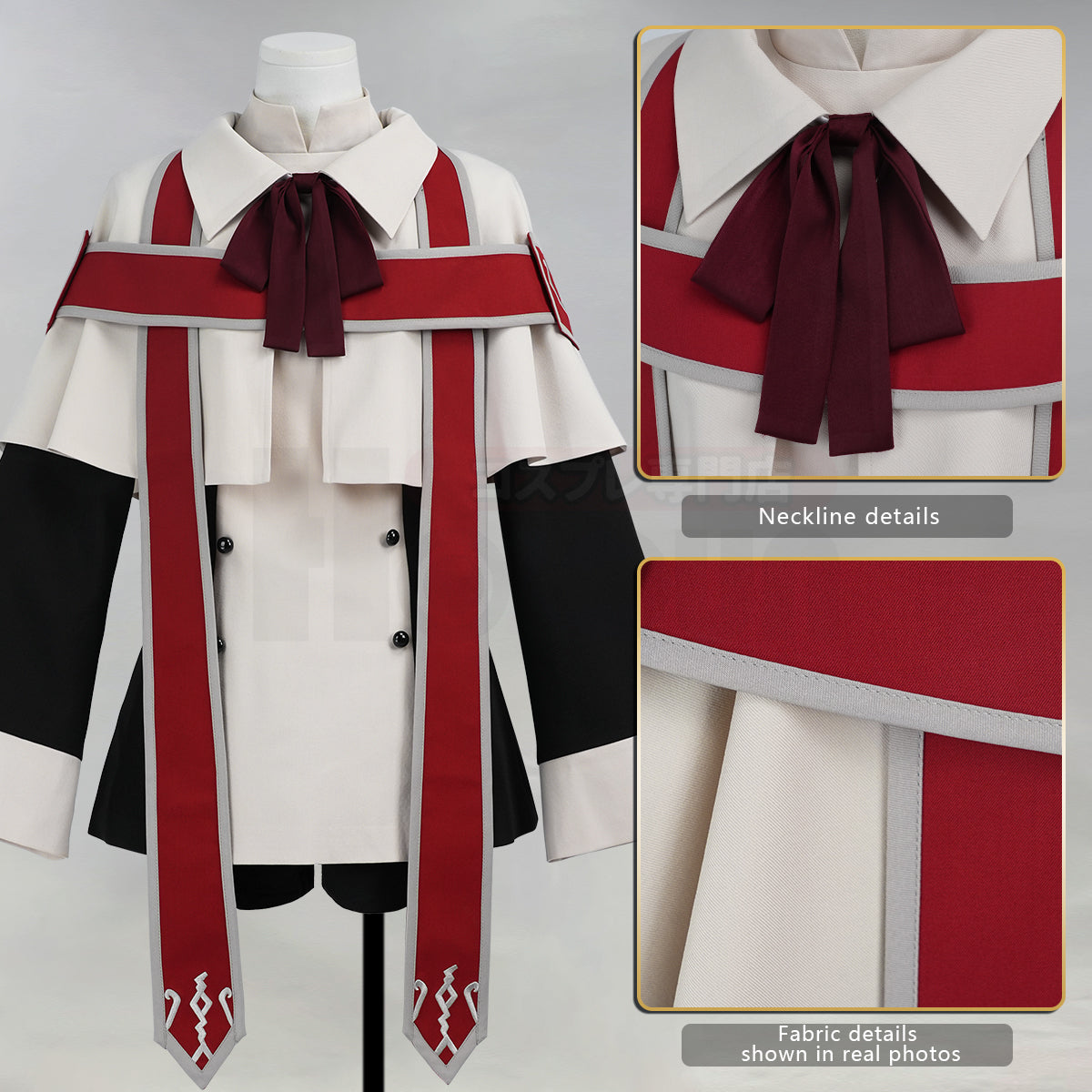 Pre-sale YOO Anime Ciel Phantomhive Cosplay Costume Choir Uniform Dress Shawl Hat Convention Halloween Christmas thumbnail 9