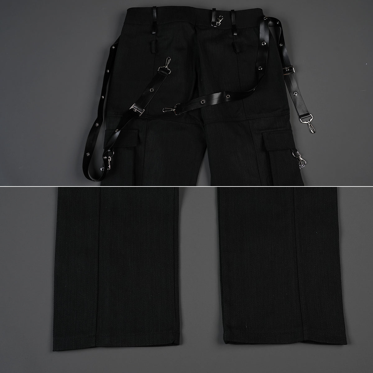 YOO Love and Deepspace Game Female Cosplay Costume Faux Leather Vest Shirt Pants Convention Halloween Christmas thumbnail 10