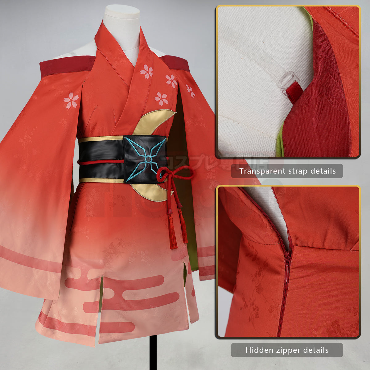 YOO Cosmic Princess Kaguya Anime Kaguya Cosplay Costume Convention Halloween Christmas Cloak Dress thumbnail 4