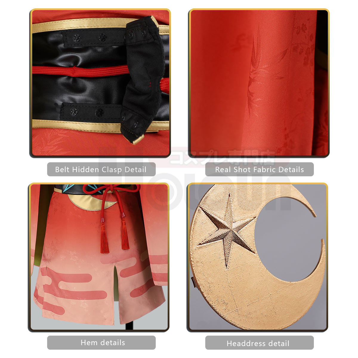 YOO Cosmic Princess Kaguya Anime Kaguya Cosplay Costume Convention Halloween Christmas Cloak Dress thumbnail 7