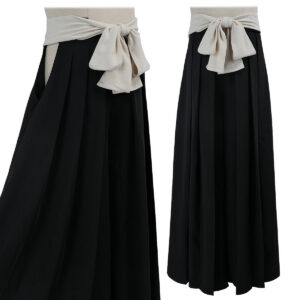 YOO Anime Kendo Hakama Cosplay Costume Convention Halloween Christmas Pants Belt