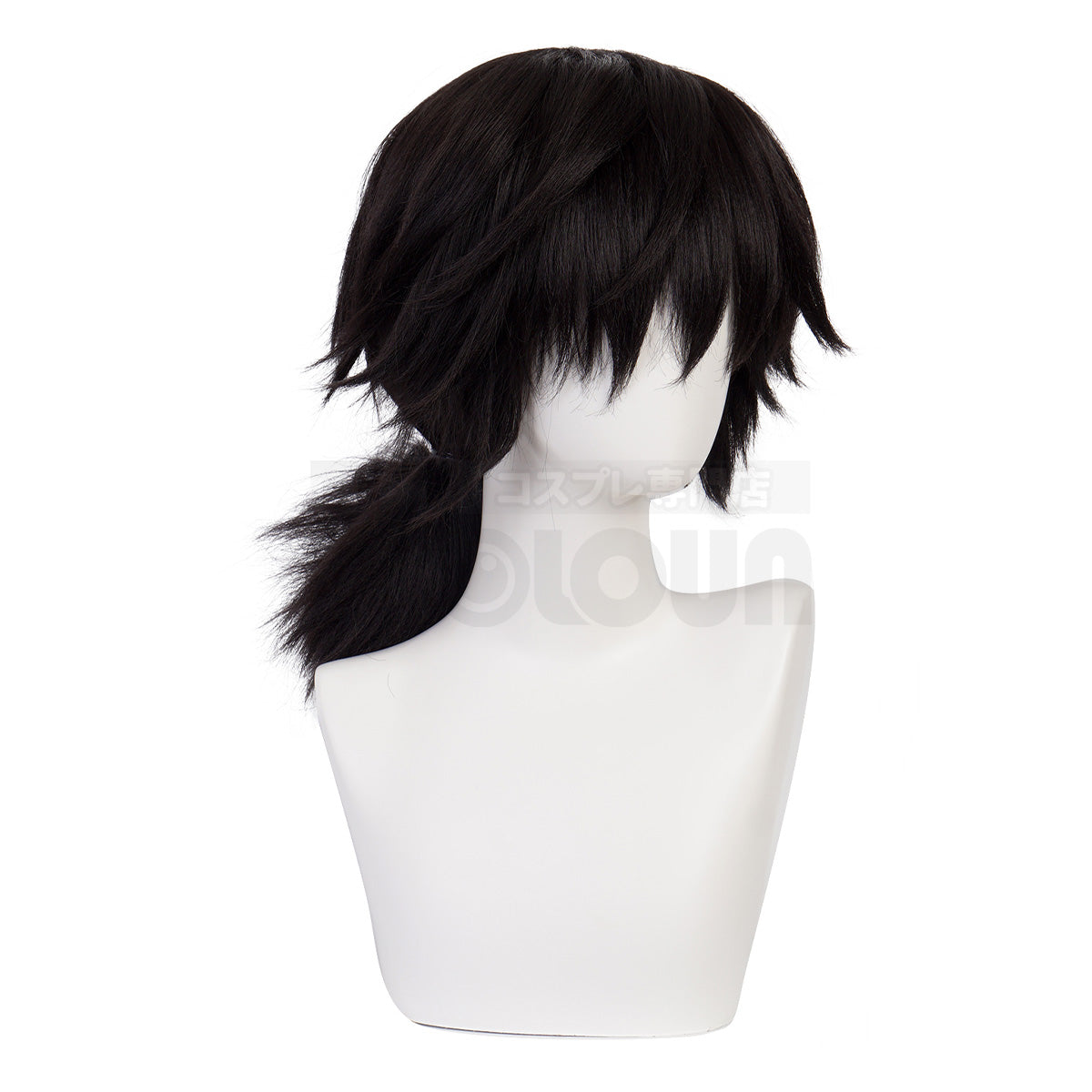 YOO Anime Tomioka Giyuu Cosplay Costume Wig Haori Top Pants Convention Halloween Christmas thumbnail 11