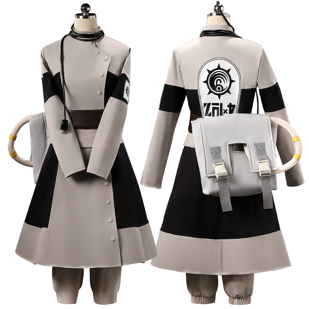 YOO Gachiakuta Anime Eishia The Cleaner Cosplay Costume Convention Halloween Christmas Embroidery Top Pants Backpack thumbnail 2