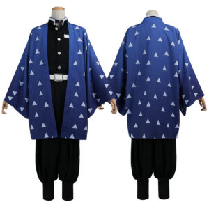 YOO Kaigaku Anime Cosplay Costume Convention Halloween Christmas Haori Embroidery Top Pants
