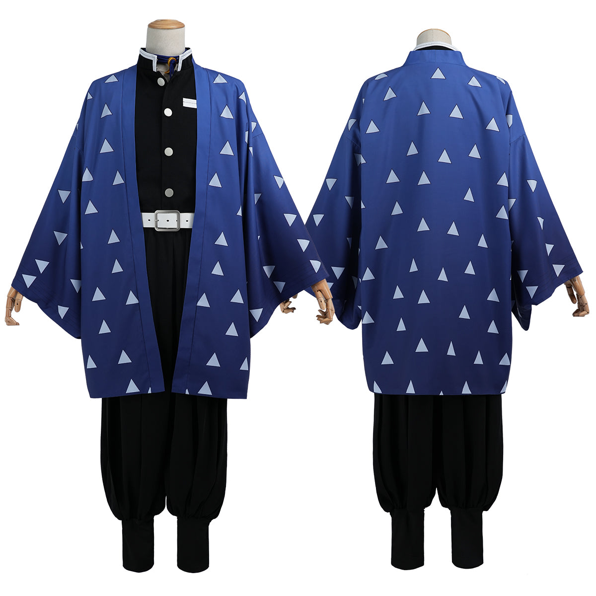 YOO Kaigaku Anime Cosplay Costume Convention Halloween Christmas Haori Embroidery Top Pants