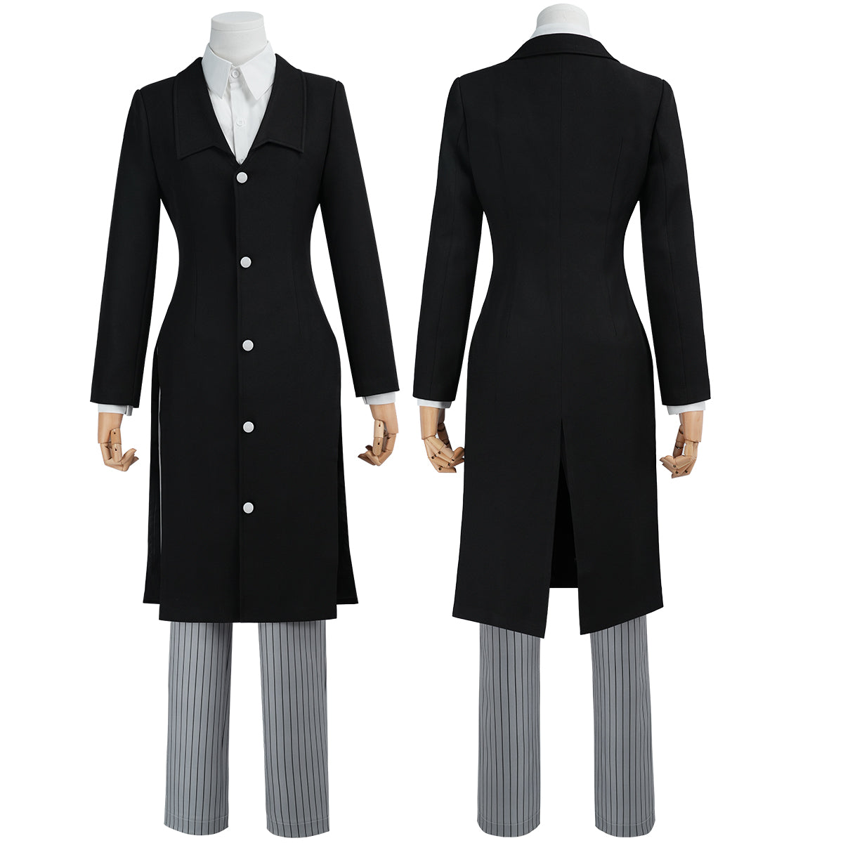 YOO Anime Enmu Dream Cosplay Costume Convention Halloween Christmas Coat Shirt Pants thumbnail 2