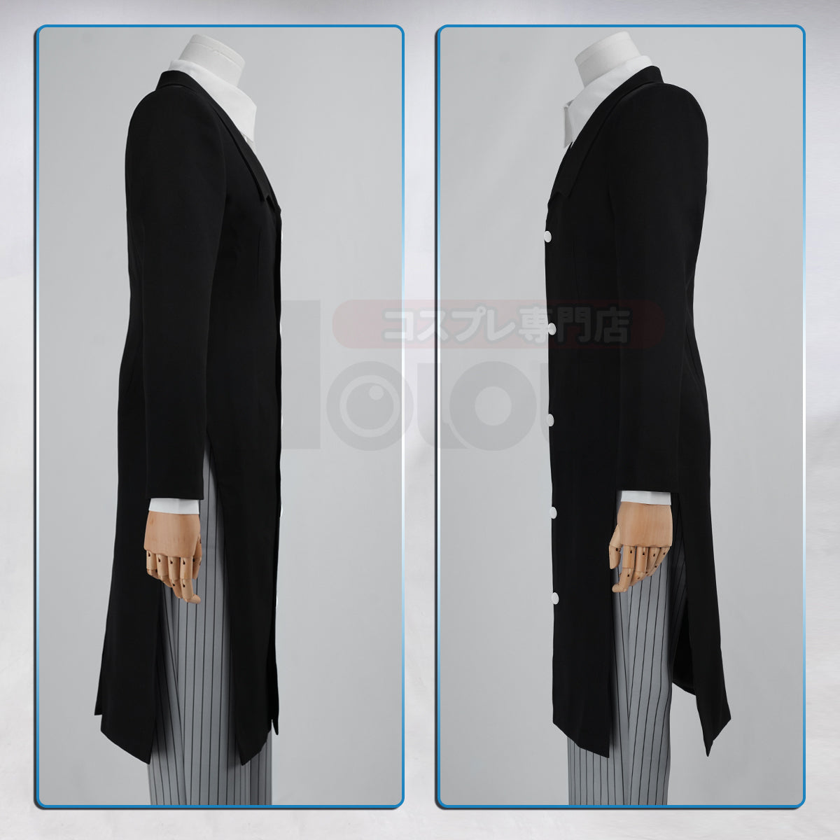 YOO Anime Enmu Dream Cosplay Costume Convention Halloween Christmas Coat Shirt Pants thumbnail 8