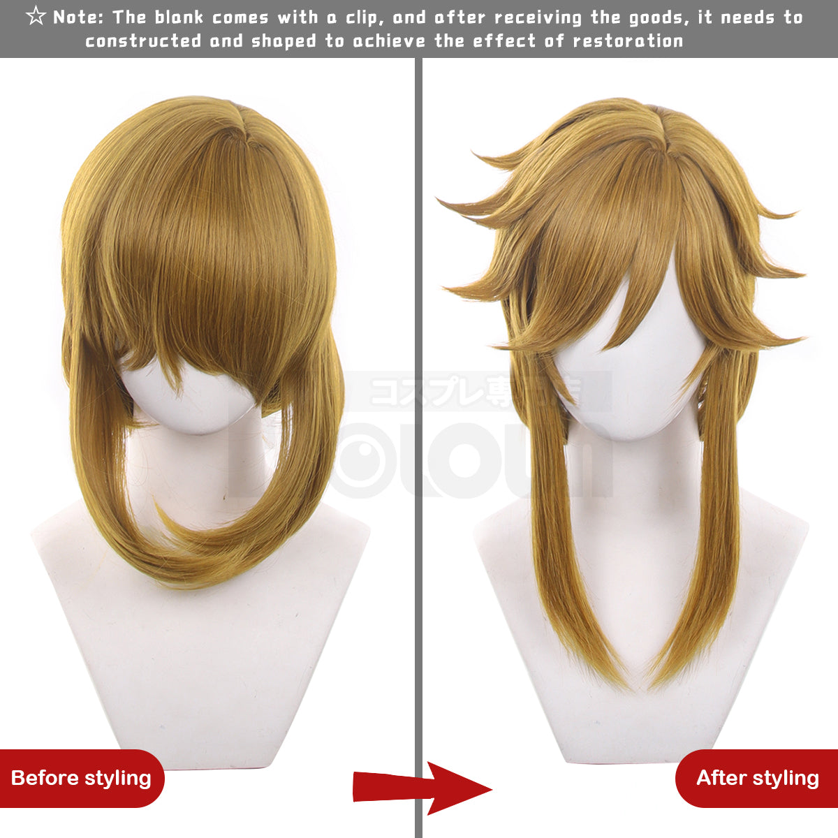 YOO Game Link Cosplay Costume Wig Faux Leather Accessories Top Pants Halloween Christmas Convention Gift thumbnail 17