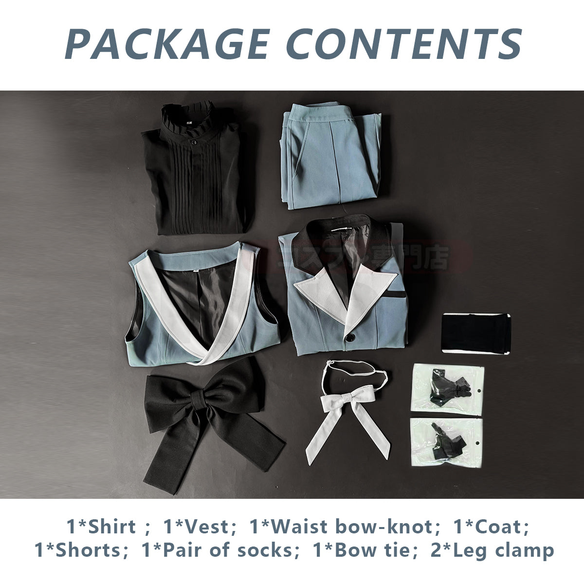 YOO Anime Ciel Phantomhive Brother Cosplay Costume Coat Shorts Shirt Vest Animation Convention Halloween Christmas thumbnail 10