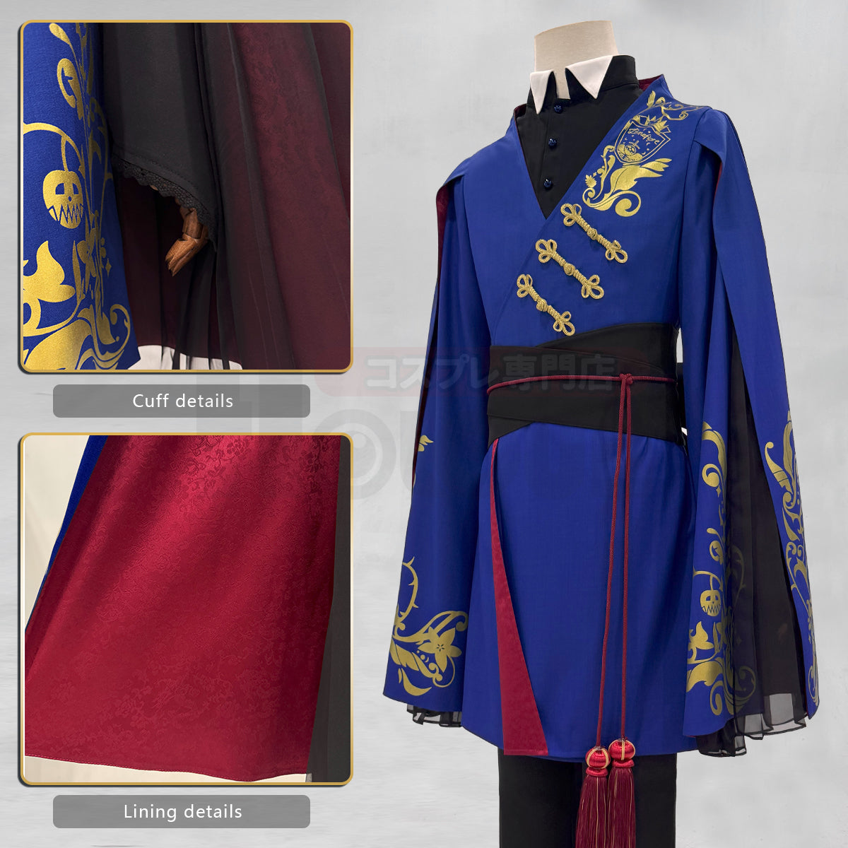 YOO Twisted Game Pomefiore Cosplay Costume Short Coat Shirt Pants Convention Halloween Christmas Gift thumbnail 5