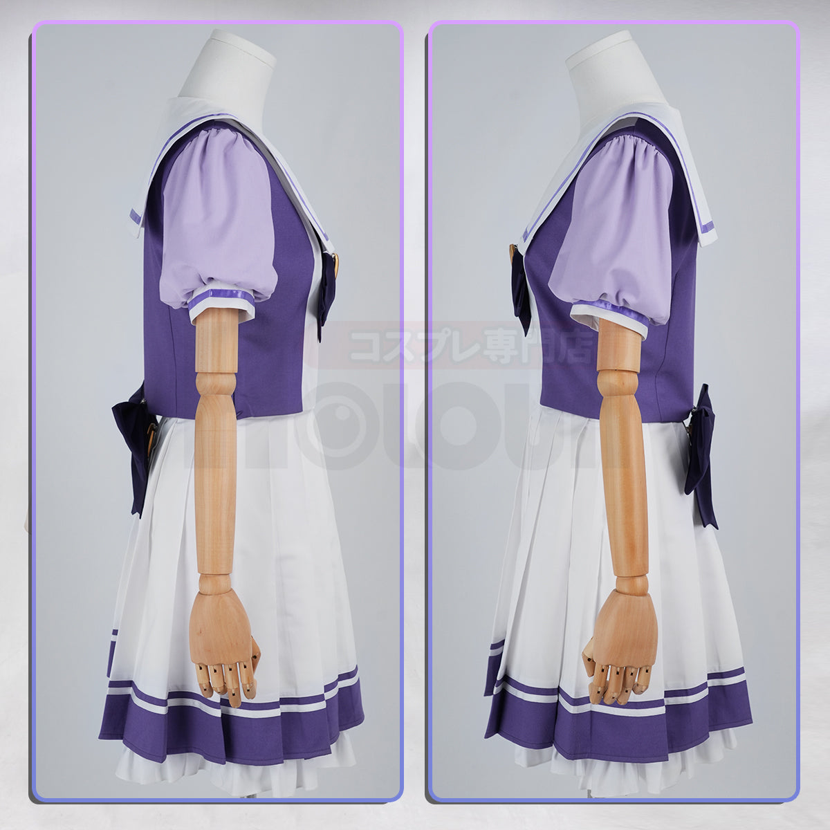 YOO Derby Game Tokai Teio Oguri Cap Mejiro McQueen Still in Love Silence Cosplay Costume JK Skirt Halloween Gift thumbnail 11
