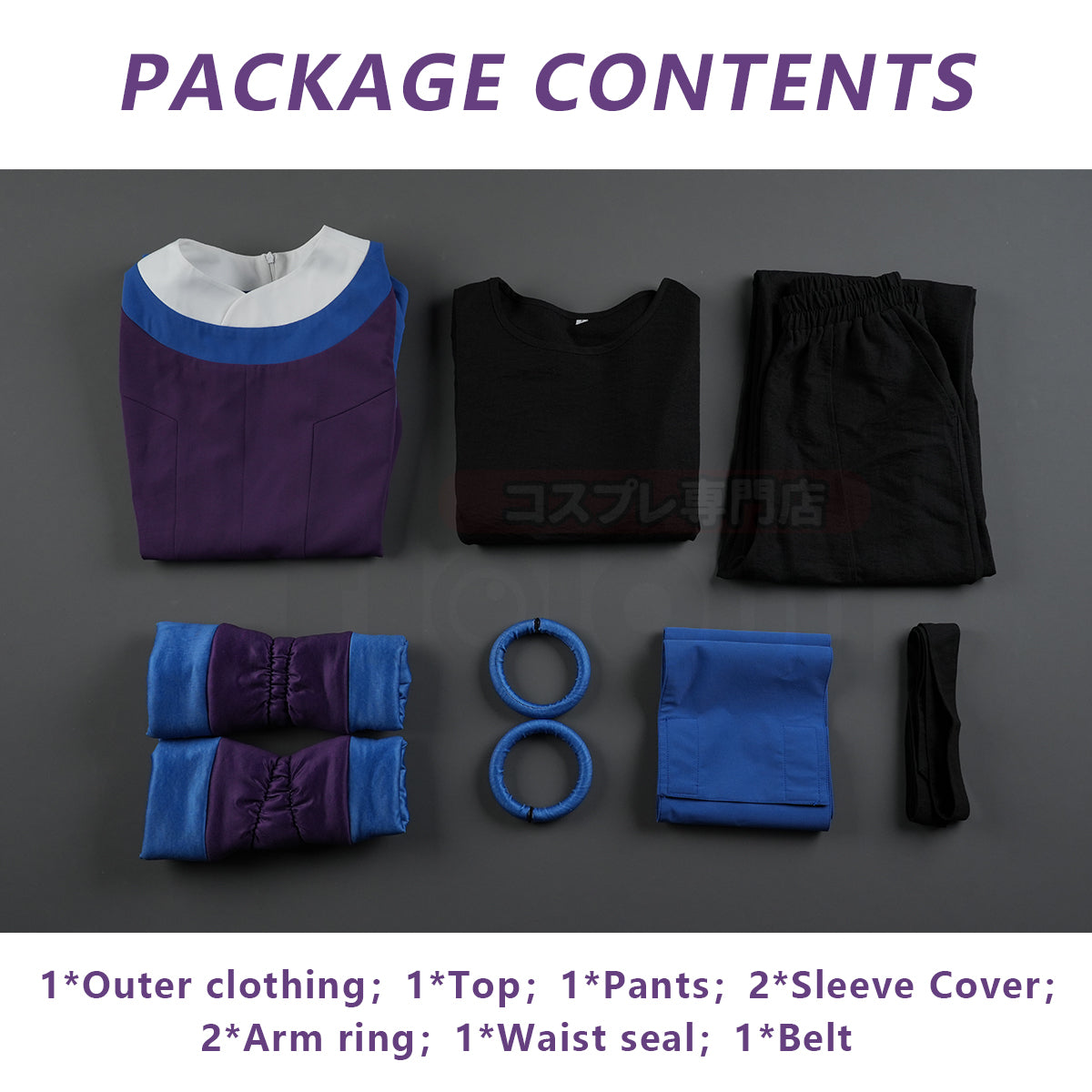 YOO Xiao Hei Anime Fengxi Cosplay Costume Top T-shirt Pants Animation Convention Halloween Christmas thumbnail 12