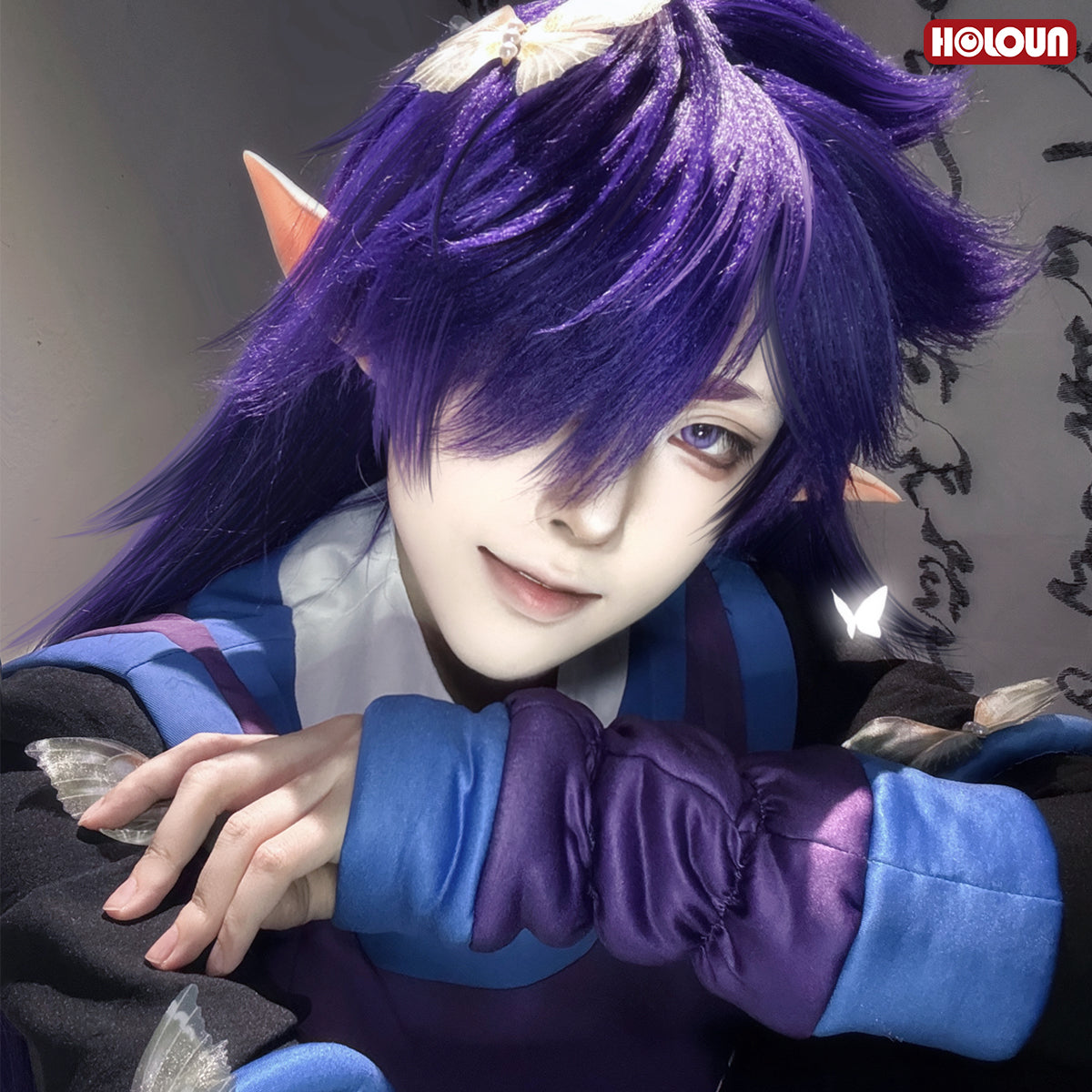 YOO Xiao Hei Anime Fengxi Cosplay Costume Top T-shirt Pants Animation Convention Halloween Christmas thumbnail 4