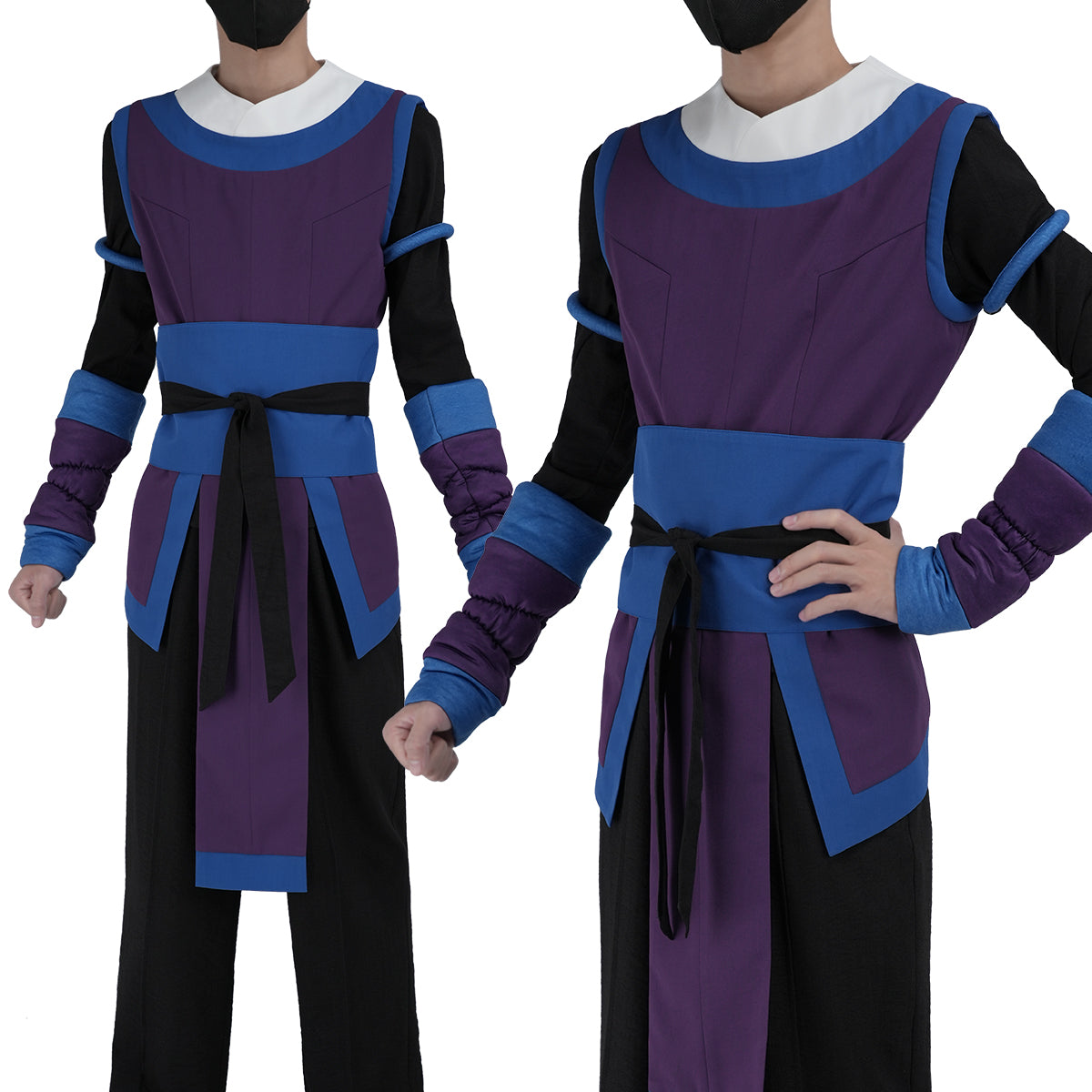 YOO Xiao Hei Anime Fengxi Cosplay Costume Top T-shirt Pants Animation Convention Halloween Christmas thumbnail 5