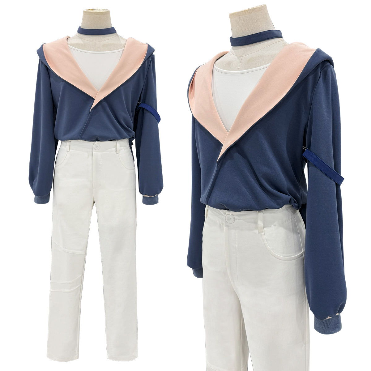 YOO Xiao Hei Anime Luye Cosplay Costume Hoodie T-shirt Pants Animation Convention Halloween Christmas Daily Wear thumbnail 2