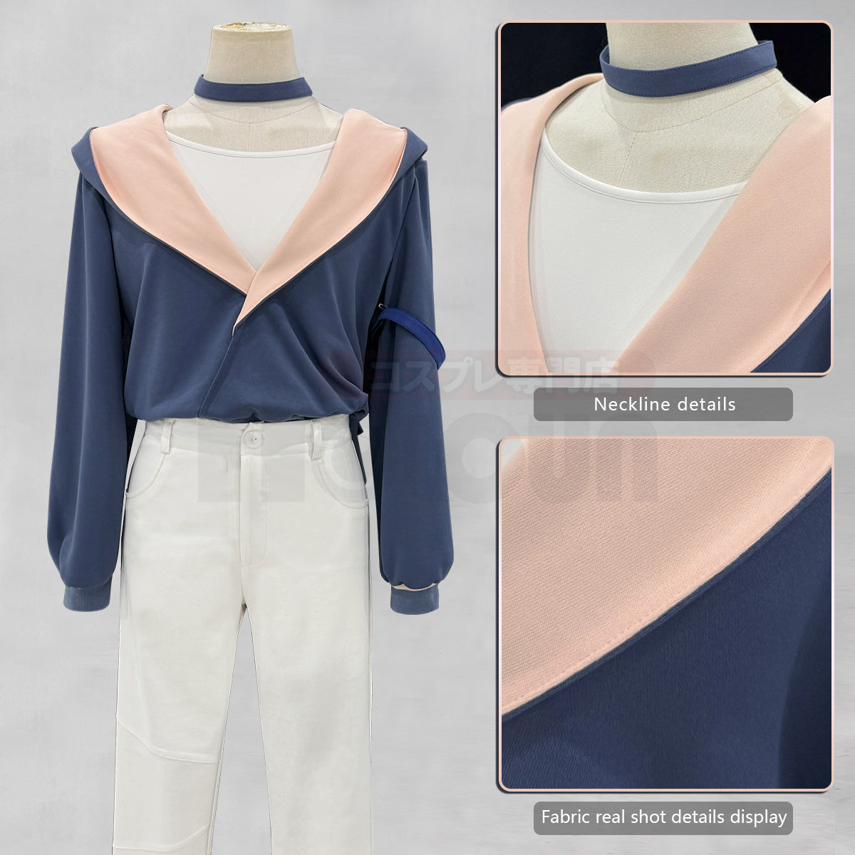 YOO Xiao Hei Anime Luye Cosplay Costume Hoodie T-shirt Pants Animation Convention Halloween Christmas Daily Wear thumbnail 4