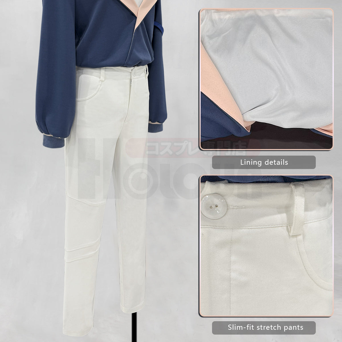 YOO Xiao Hei Anime Luye Cosplay Costume Hoodie T-shirt Pants Animation Convention Halloween Christmas Daily Wear thumbnail 6