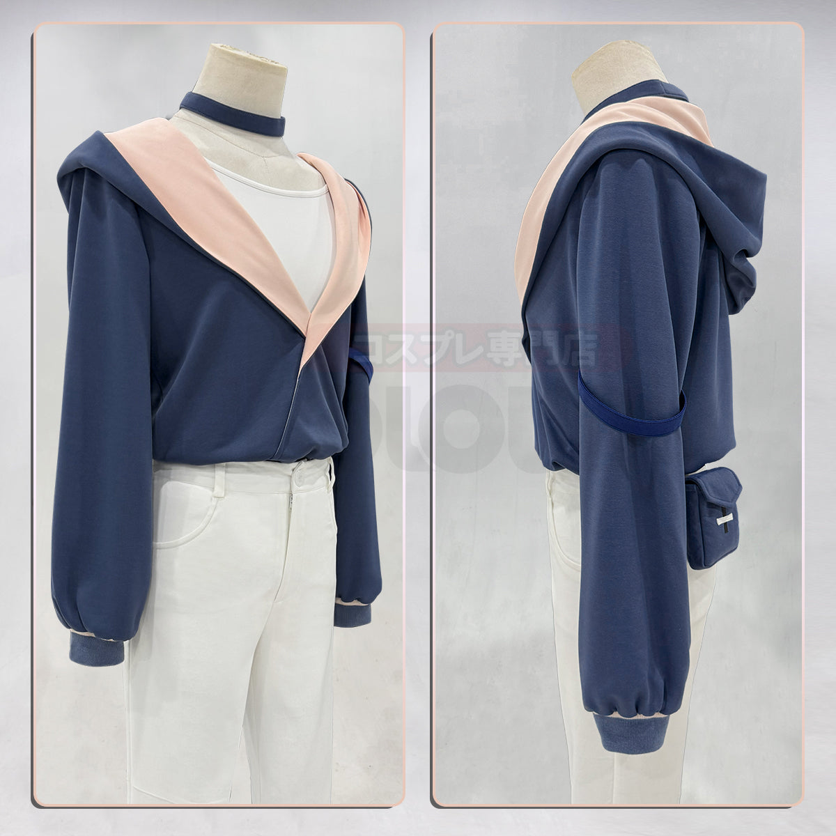 YOO Xiao Hei Anime Luye Cosplay Costume Hoodie T-shirt Pants Animation Convention Halloween Christmas Daily Wear thumbnail 8