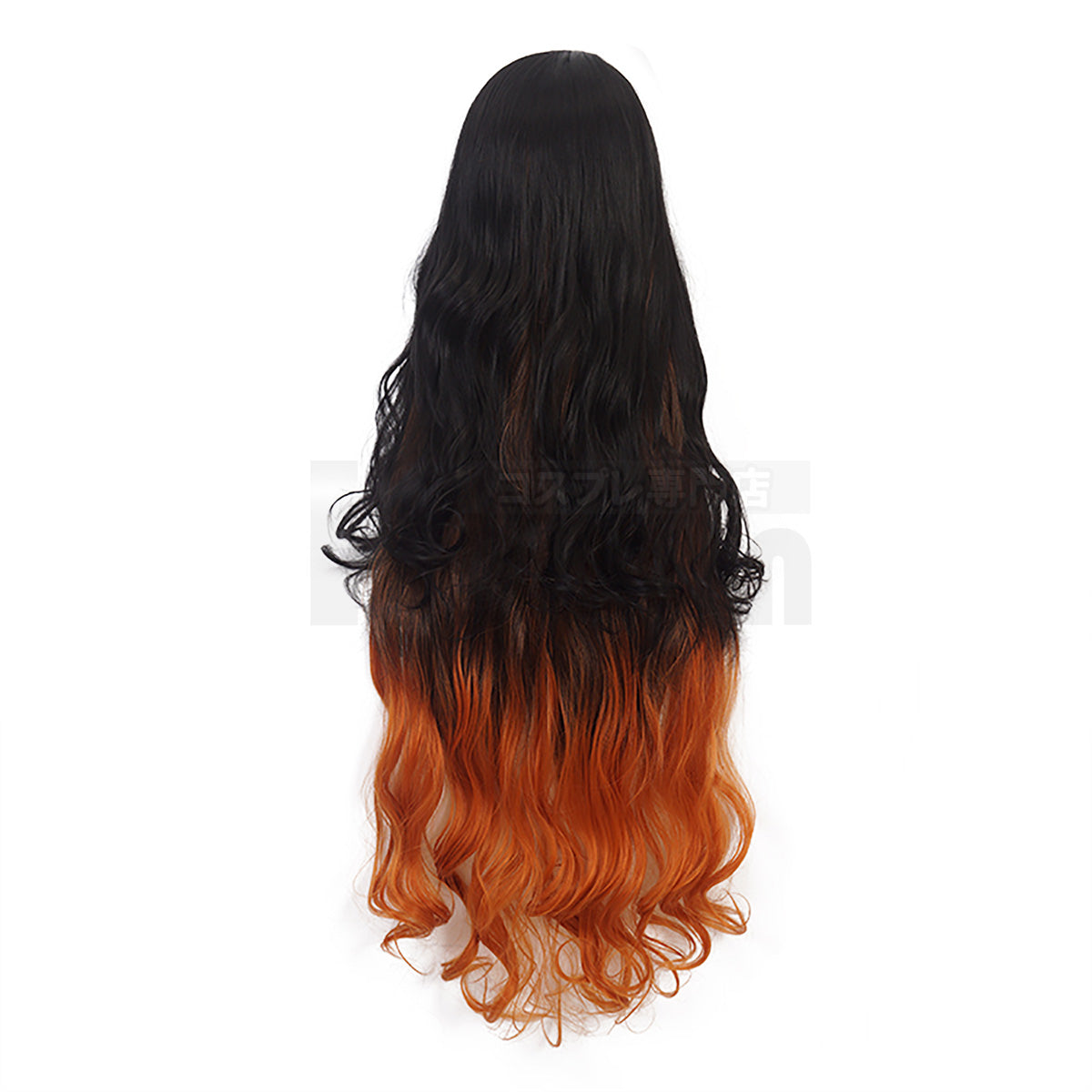 YOO Anime Kamado Nezuko Cosplay Costume Wig Haori Kimono Halloween Christmas Animation Convention Adult Rose Net thumbnail 14