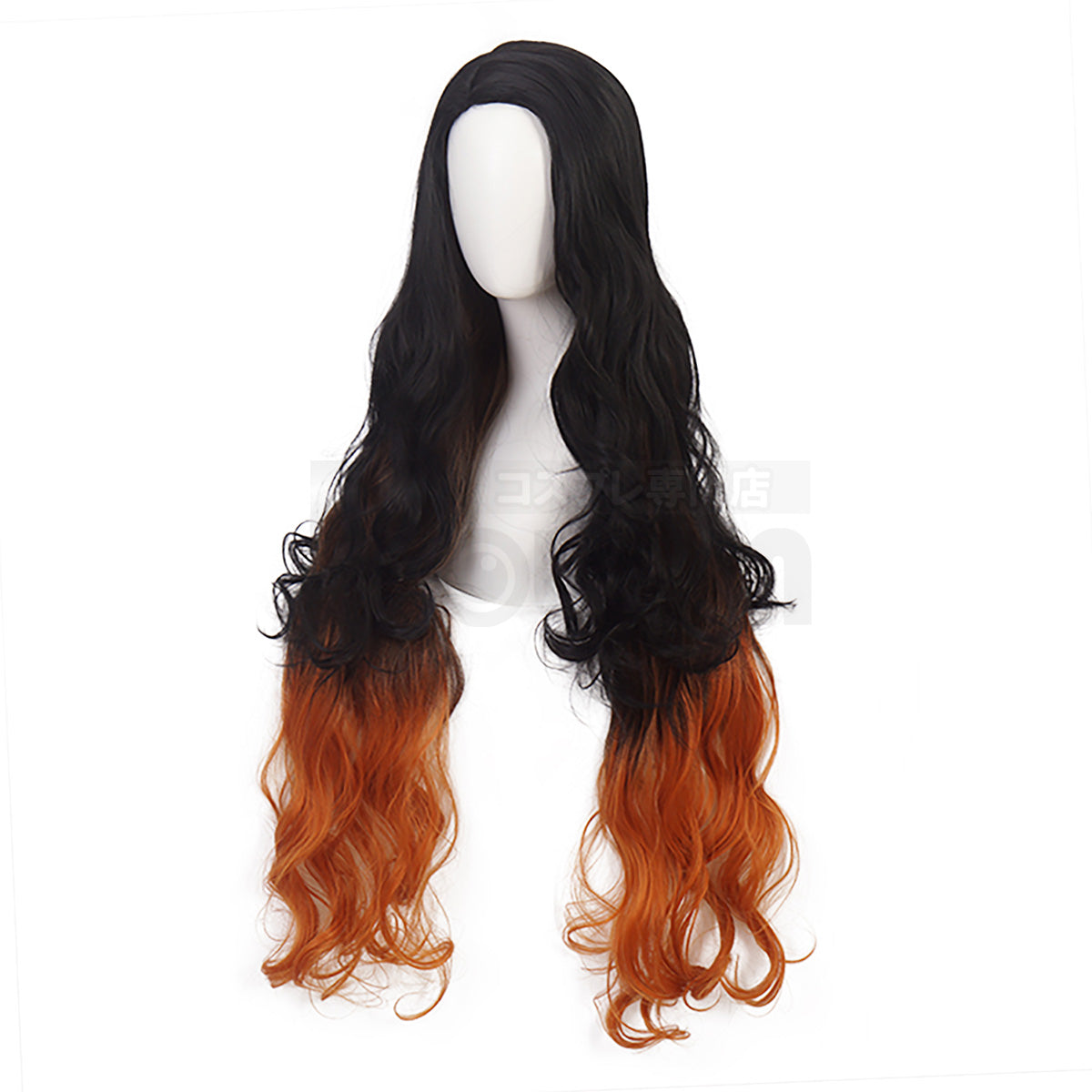 YOO Anime Kamado Nezuko Cosplay Costume Wig Haori Kimono Halloween Christmas Animation Convention Adult Rose Net thumbnail 15