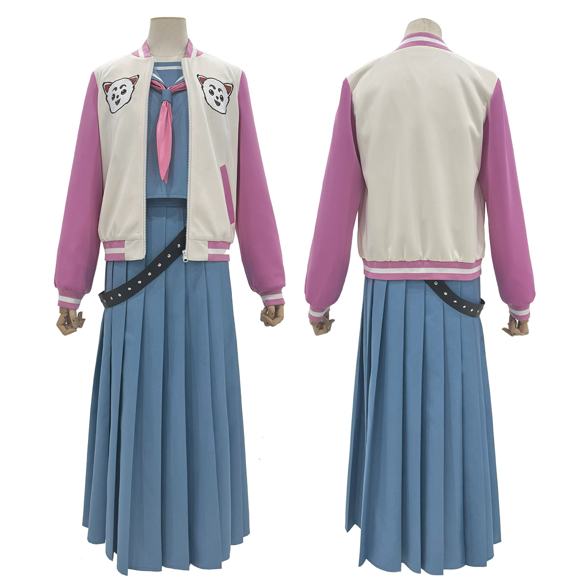 YOO Gintama Anime Kagura Cosplay Costume Jacket Sailor Jk Uniform Halloween Christmas Animation Convention Latest Version