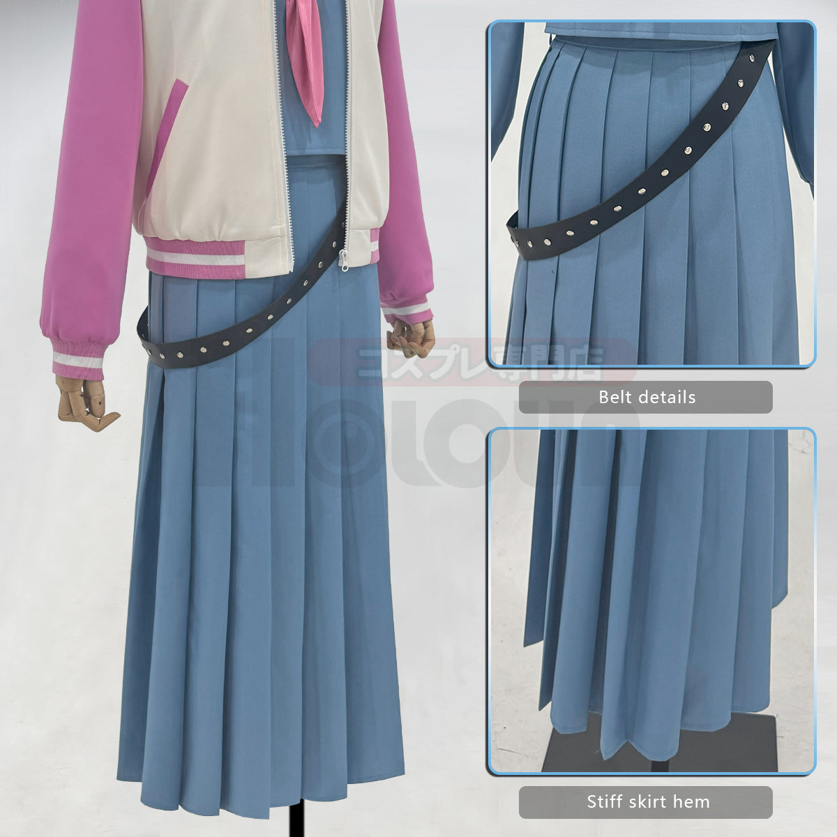 YOO Gintama Anime Kagura Cosplay Costume Jacket Sailor Jk Uniform Halloween Christmas Animation Convention Latest Version thumbnail 12