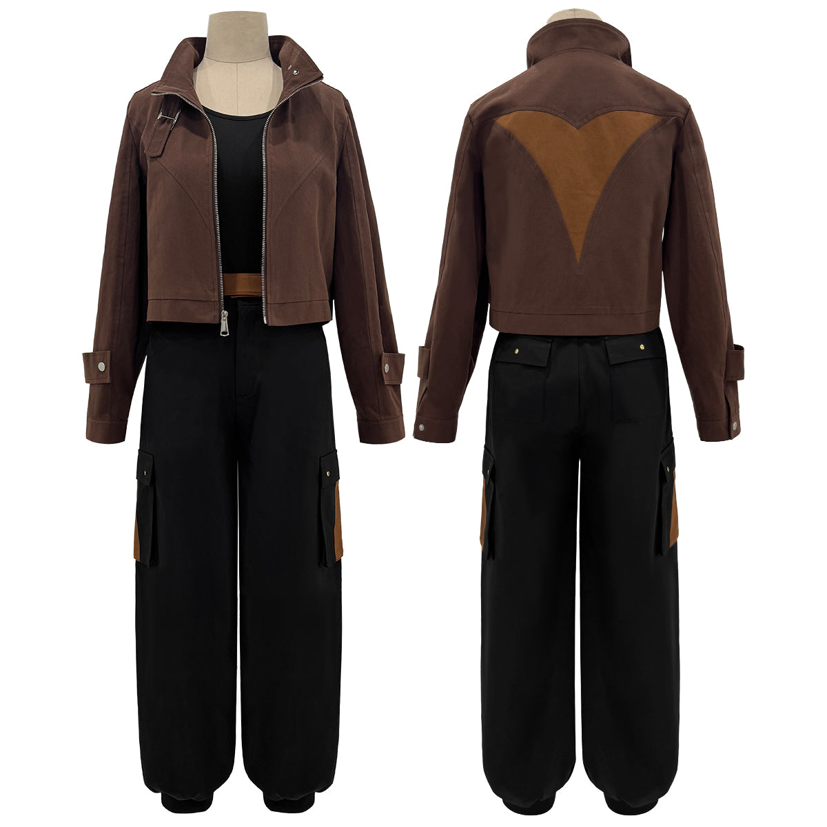 YOO Xiao Hei Anime Luye Cosplay Costume Uniform Coffee Jacket Black Pants Animation Convention Halloween Christmas Daily Wear