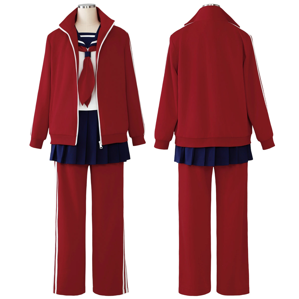 YOO Gintama Anime Kagura Cosplay Costume Tracksuit Pants Jk Uniform Halloween Christmas Convention thumbnail 2