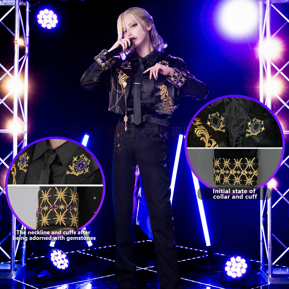 YOO Twisted Game ‌Pomefiore Cosplay Costume 5th Anniversary Halloween Christmas Convention thumbnail 5